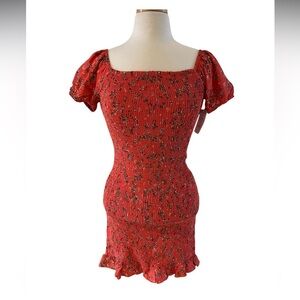 Flirty Floral Lost + Wander Dress NWT size XS-Flirty Summer Party